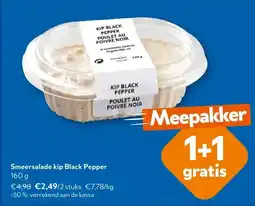 OKay Smeersalade kip Black Pepper 160 g aanbieding