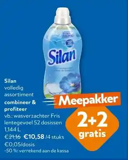 OKay Silan wasverzachter Fris lentegevoel 52 dosissen 1,144 L aanbieding