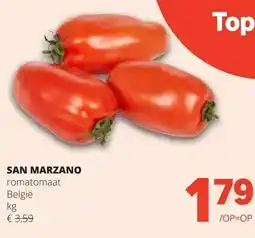 Spar San Marzano romatomaat aanbieding