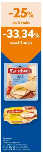 OKay Maredsous Light smeuig 5 sneden 140 g aanbieding