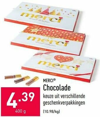 ALDI Chocolade aanbieding