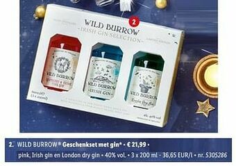 Lidl Geschenkset met gin aanbieding