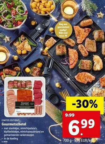 Lidl Gourmetschotel aanbieding