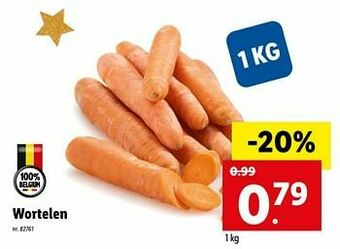 Lidl Wortelen aanbieding