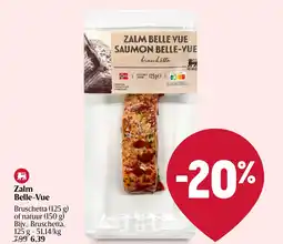 Delhaize Zalm Belle-Vue aanbieding