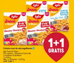 Delhaize Frieten voor de microgolfoven aanbieding