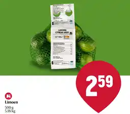 Delhaize Limoen aanbieding
