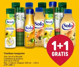 Delhaize Vloeibare margarine aanbieding