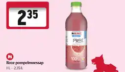 Delhaize Roze pompelmoessap aanbieding