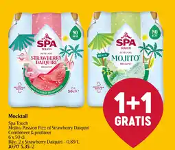 Delhaize Mocktail aanbieding