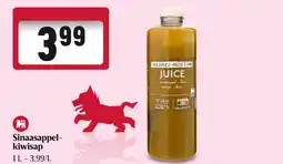 Delhaize Sinaasappelkiwisap aanbieding