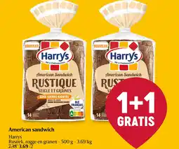 Delhaize American sandwich aanbieding