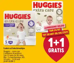 Delhaize Luiers of luierbroekjes aanbieding