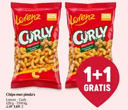 Delhaize Chips met pinda’s aanbieding