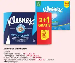 Delhaize Zakdoeken of keukenrol aanbieding