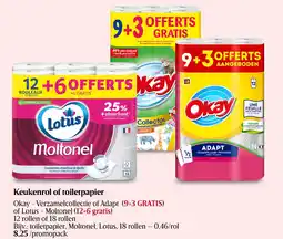 Delhaize Keukenrol of toiletpapier aanbieding