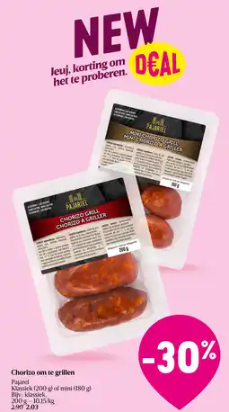 Delhaize Chorizo om te grillen aanbieding