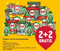 Delhaize Product voor de vaatwasmachine aanbieding