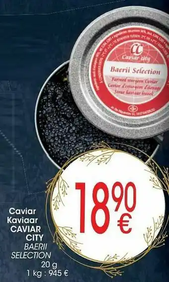 Caviar kaviaar caviar city baeri i selection