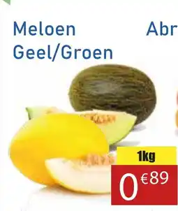 Tanger Markt Meloen Geel/Groen aanbieding