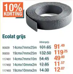 Cevo Ecolat grijs aanbieding