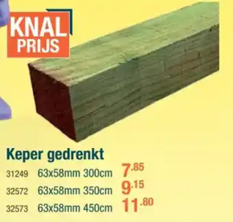 Cevo Keper gedrenkt aanbieding