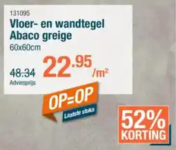 Cevo Vloer- en wandtegel Abaco greige aanbieding