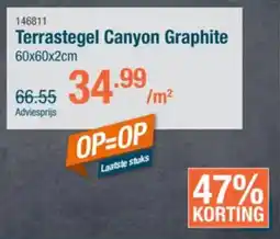 Cevo Terrastegel Canyon Graphite aanbieding