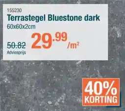 Cevo Terrastegel Bluestone dark aanbieding