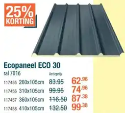 Cevo Ecopaneel ECO 30 aanbieding