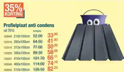 Cevo Profielplaat anti condens aanbieding