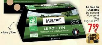 Cora Le foie fin labeyrie aanbieding