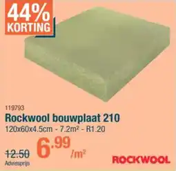 Cevo Rockwool bouwplaat 210 aanbieding