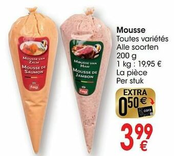 Cora Mousse aanbieding