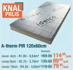 Cevo A-therm PIR aanbieding