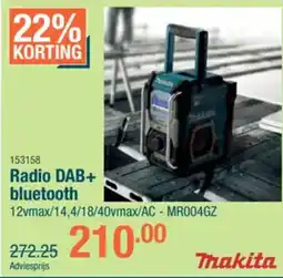 Cevo Radio DAB+ bluetooth aanbieding