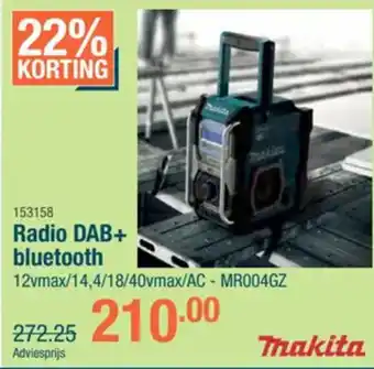Cevo Radio DAB+ bluetooth aanbieding