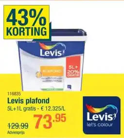 Cevo Levis plafond aanbieding