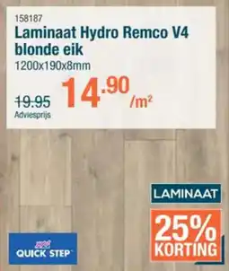Cevo Laminaat Hydro Remco V4 blonde eik aanbieding