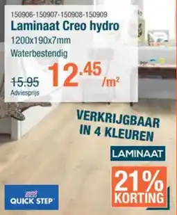 Cevo Laminaat Creo hydro aanbieding