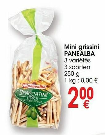 Cora Mini grissini panealba aanbieding