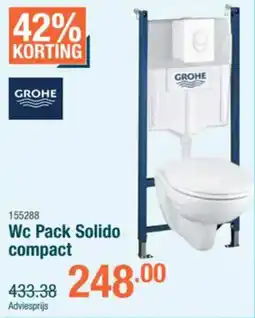 Cevo WC Pack Solido compact aanbieding