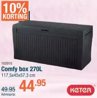 Cevo Comfy box 270L aanbieding