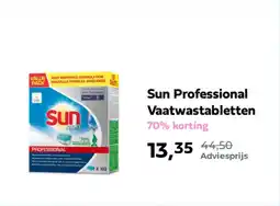 Plein.nl Sun Professional Vaatwastabletten aanbieding