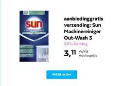 Plein.nl Sun Machinereiniger Out-Wash 3 aanbieding