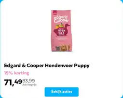 Plein.nl Edgard & Cooper Hondenvoer Puppy aanbieding