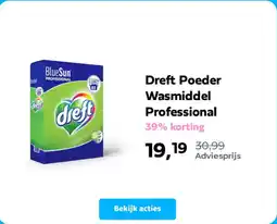 Plein.nl Dreft Poeder Wasmiddel Professional aanbieding
