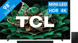 Coolblue TCL 98 QD Mini-led C71K 4K (2025) + TCL Q75H aanbieding