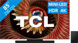 Coolblue TCL 85 QD Mini-led C81K 4K (2025) + TCL Q75H aanbieding