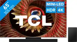 Coolblue TCL 65 QD Mini-led C81K 4K (2025) + TCL Q75H aanbieding